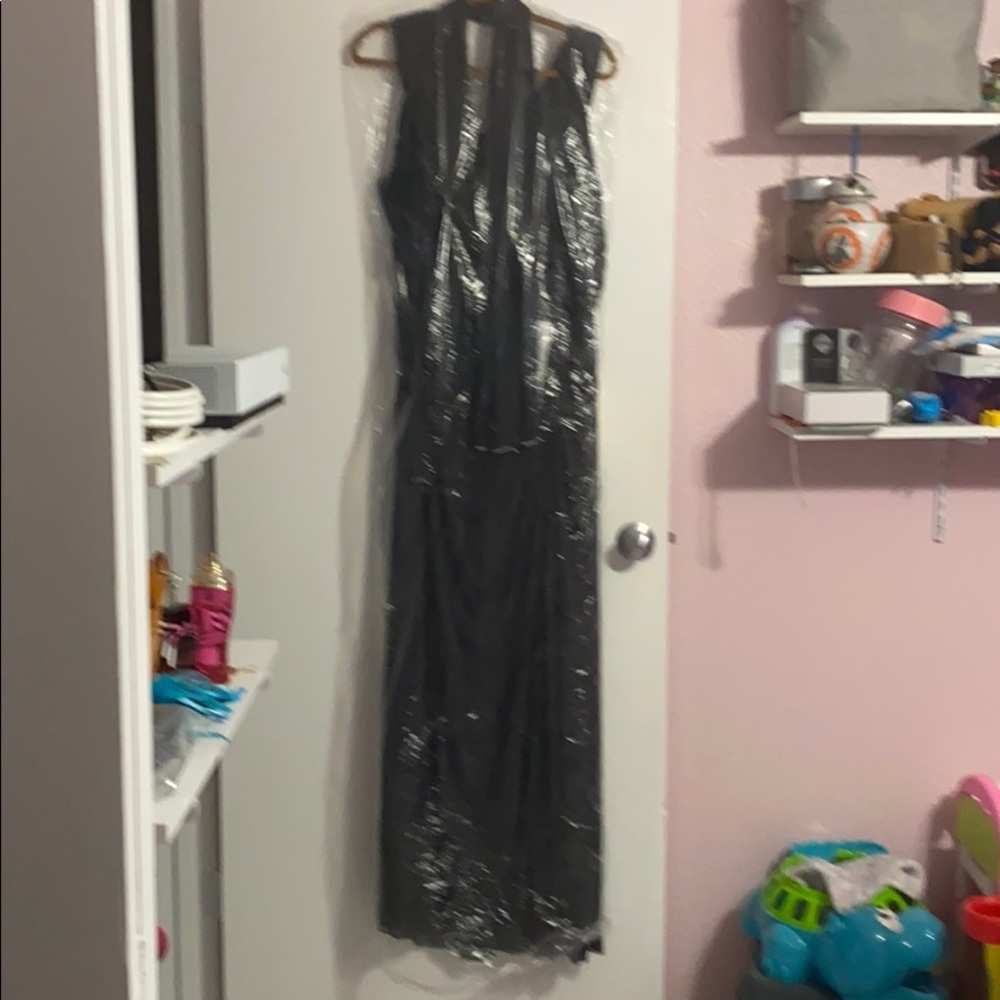 Mayqueen Couture Charcoal Dress